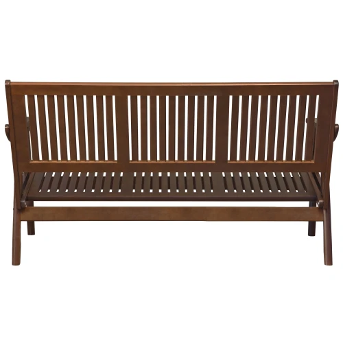 Диван-скамья Массив решетка, каркас орех