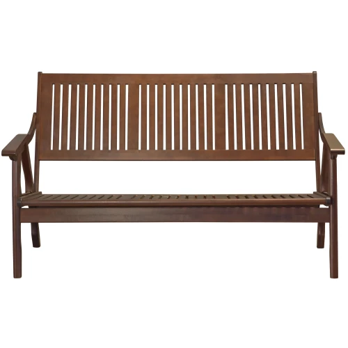 Диван-скамья Массив решетка, каркас орех