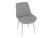 Стул Jet-Set Light Grey V237 каркас белый