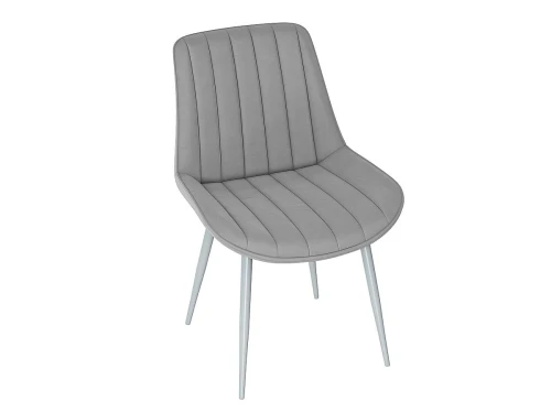 Стул Jet-Set Light Grey V237 каркас белый