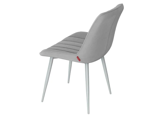 Стул Jet-Set Light Grey V237 каркас белый