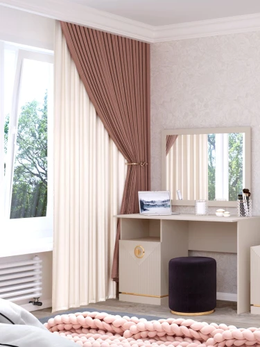 Стол Капри 1200, бежевый