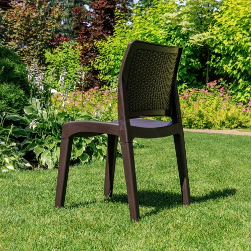 Обеденный стул JULY коричневый