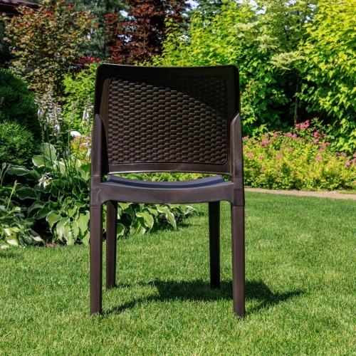 Обеденный стул JULY коричневый