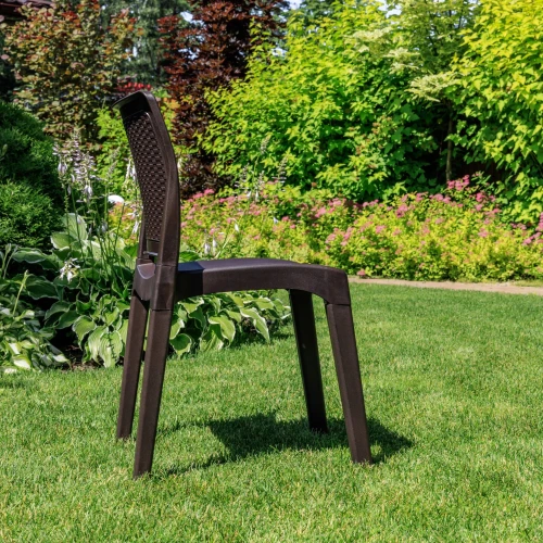 Обеденный стул JULY коричневый