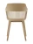 DC273 Стул пластиковый, БЕЖЕВЫЙ#6566 c подушкой