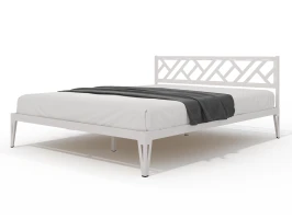 Кровать КМД 47 АЙРИС 1600, белый