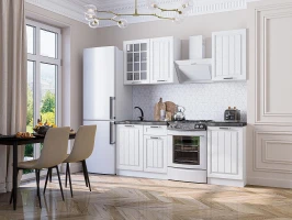 Кухонный гарнитур Прага-04 Белое дерево