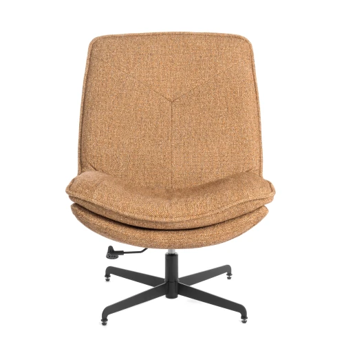 Кресло лаунж Cosmo велюр/букле, VT shape amber