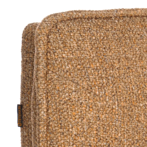 Кресло лаунж Cosmo велюр/букле, VT shape amber