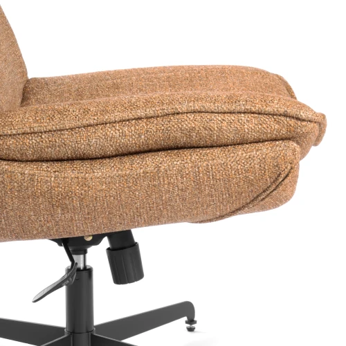 Кресло лаунж Cosmo велюр/букле, VT shape amber