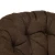 Кресло-качалка PAPASAN/ПАПАСАН w 23/01 B /с подушкой/ 115х78х104 см, Cognac (коньяк), ткань Коричневый, 3М7-147