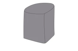 Защитный чехол на стул Марсель/Бордо/Лион, цвет серый