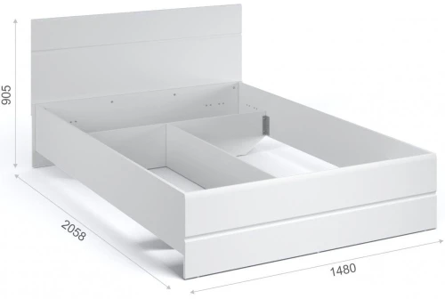 Кроватное основание 139х198 см (разб) с кронштейнами без опор