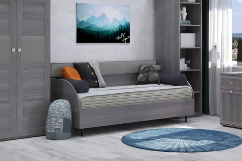 Диван-кровать 900 Парма Нео лиственница темная