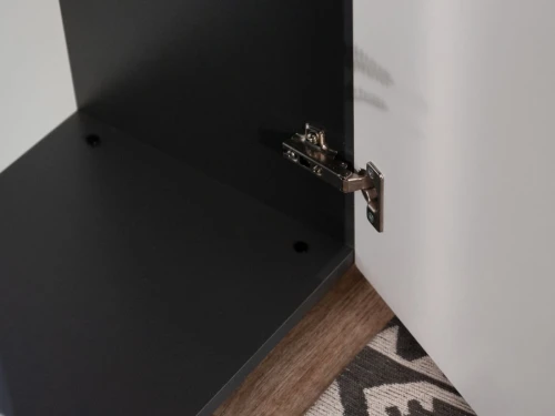 Стенка «Нео», Антрацит/Белый бриллиант