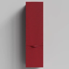 Пенал Эйфория 40 F5, пример RAL 3004 Пурпурно-красный, матовая, подвесной, левый