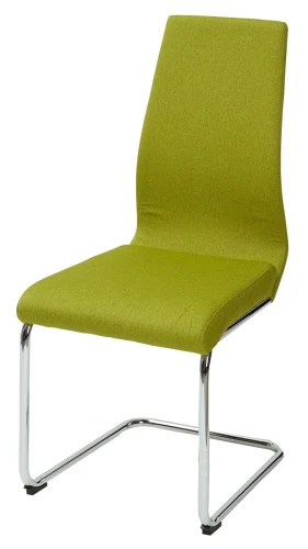 Стул ZIGZAG GREEN/CHROME салатовый/хром М-City