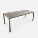 Стол Quadro 2300х990 wood RAL 9007, Термоясень.Чёрный