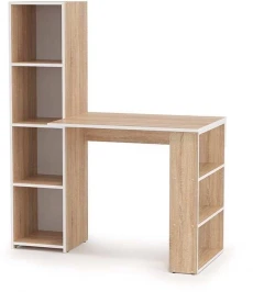 ПКС-1 стол письменный левый дуб сонома