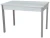 Колорадо стол обеденный раздвижной / бетон белый/металлик