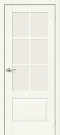 Межкомнатная дверь экошпон Прима-13.0.1 White Wood Magic Fog