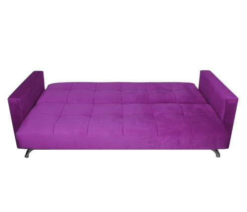 Диван Престиж Люкс 120 велюр фиолетовый