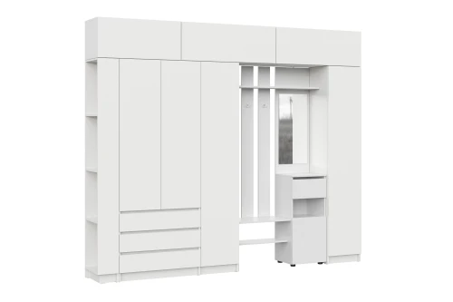 Прихожая Бали, Белый. Комплект 20