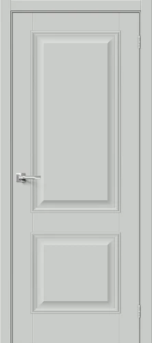 Межкомнатная дверь ПЭТ BRAVO Классик-12 Grey Silk