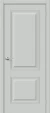 Межкомнатная дверь ПЭТ BRAVO Классик-12 Grey Silk