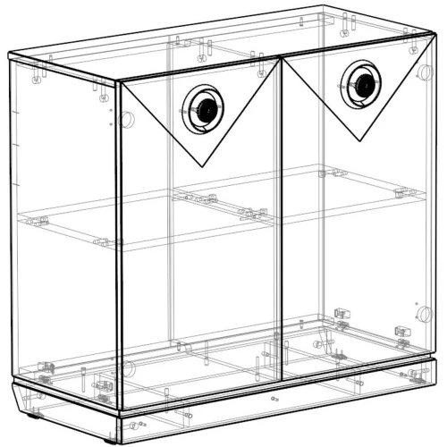 Комод Капри, бежевый