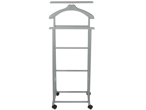 Вешалка костюмная на колесах В 22Н серый