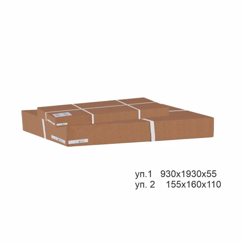 Вешалка в прихожую Оливия Н2 экокожа молочный