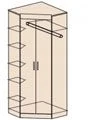 Ника Мод. Н5 Шкаф угловой без зеркала (боковые стороны одинаковые 360 мм), дуб