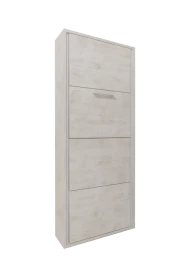 Обувница ЛАЙТ 4 МП (Выбеленное дерево / Выбеленное дерево)