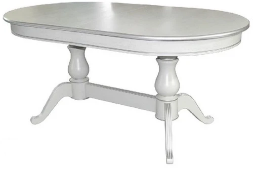Стол «Фабрицио-2» овал 120x90, белая эмаль