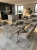 Стол КОСТА (COSTA) 180 ТРАВЕРТИН (MATTE SPANISH TRAVERTINE) керамика/ Латте / Орех натур, ®DISAUR