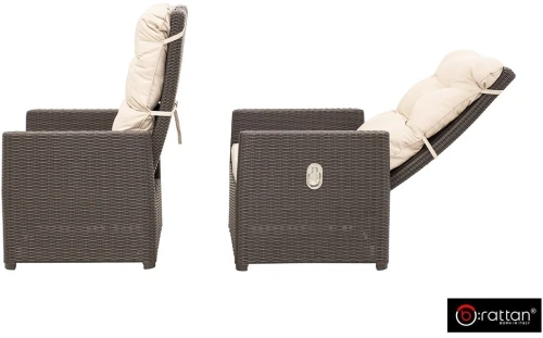 Комплект уличной мебели MANCHESTER OTTO SET 2, цвет венге