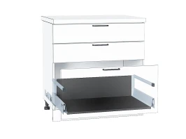 Ящик высокий POWER BOX2 с рейлингом Graphite 199*768*447