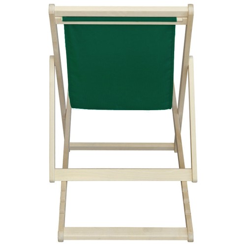 Шезлонг ткань зелёный