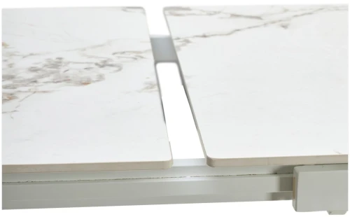 Стол CORNER 120 GLOSS GOLDEN JADE SOLID CERAMIC / WHITE, ®DISAUR