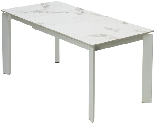 Стол CORNER 120 GLOSS GOLDEN JADE SOLID CERAMIC / WHITE, ®DISAUR