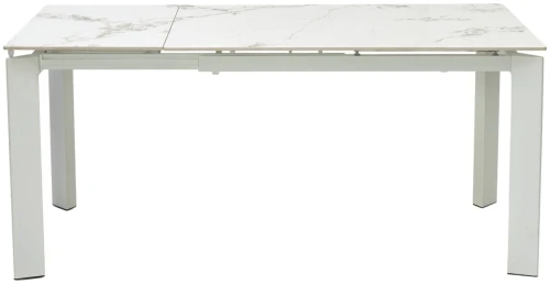 Стол CORNER 120 GLOSS GOLDEN JADE SOLID CERAMIC / WHITE, ®DISAUR