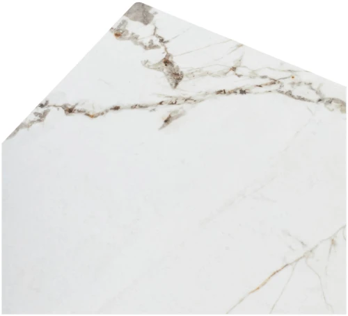 Стол CORNER 120 GLOSS GOLDEN JADE SOLID CERAMIC / WHITE, ®DISAUR