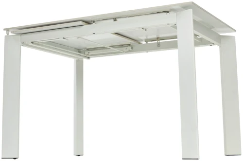 Стол CORNER 120 GLOSS GOLDEN JADE SOLID CERAMIC / WHITE, ®DISAUR