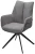 Стул PONTUS 360 град. поворот. KN01-03 Серый/ BZ1046-02 Темно-серый/ Черный, ®DISAUR