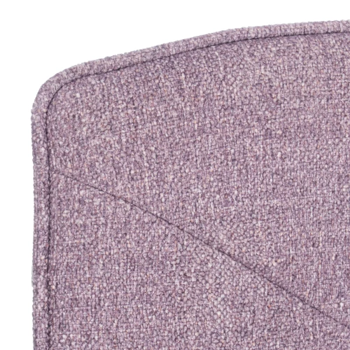 Кресло лаунж Cosmo велюр/букле, VT shape wood rose