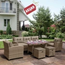 Комплект плетеной мебели AFM-310B Beige/Grey Комплект плетеной мебели AFM-310B Beige/Grey