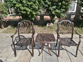 Литая мебель Malta из алюминия