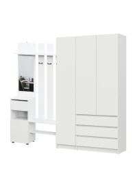 Прихожая Бали, Белый. Комплект 7